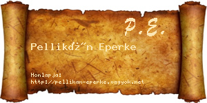 Pellikán Eperke névjegykártya